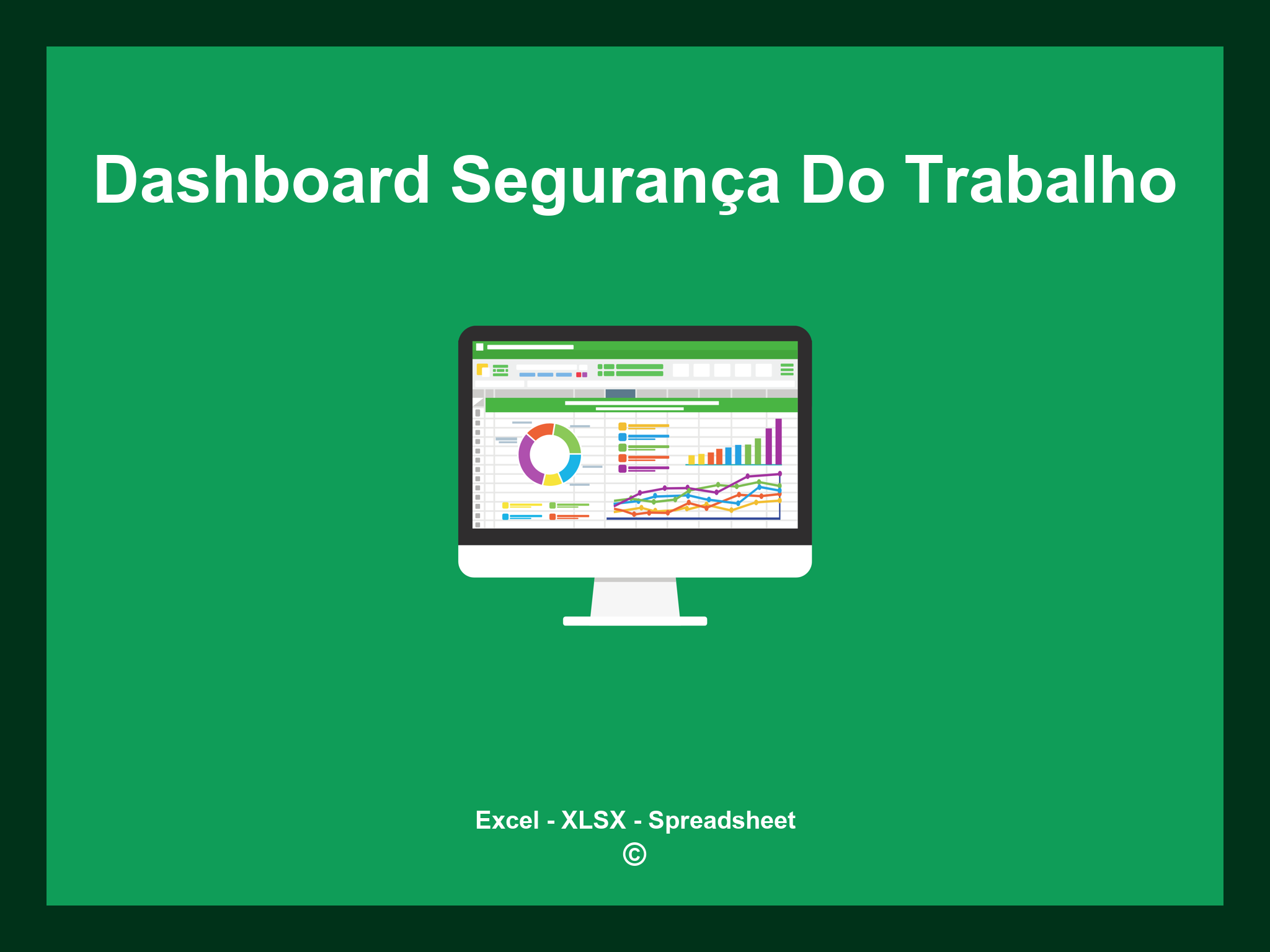Planilha Dashboard Segurança Do Trabalho Excel