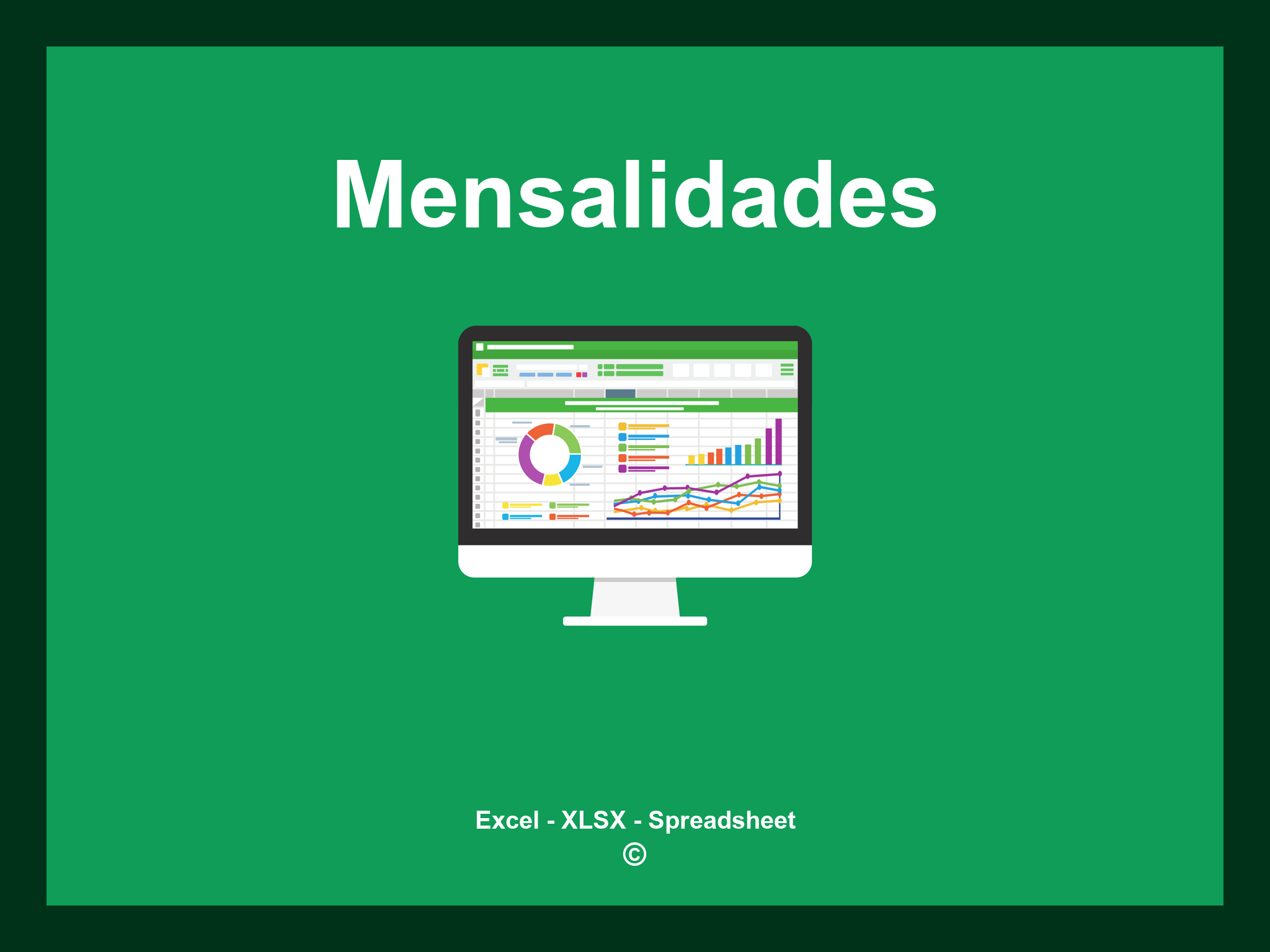 Planilha De Mensalidades Excel